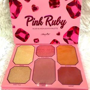 Blush and highlighter